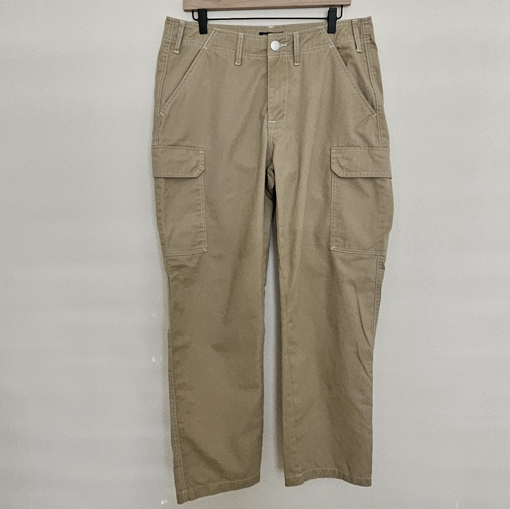 True Religion Mens Khaki Cargo Pants